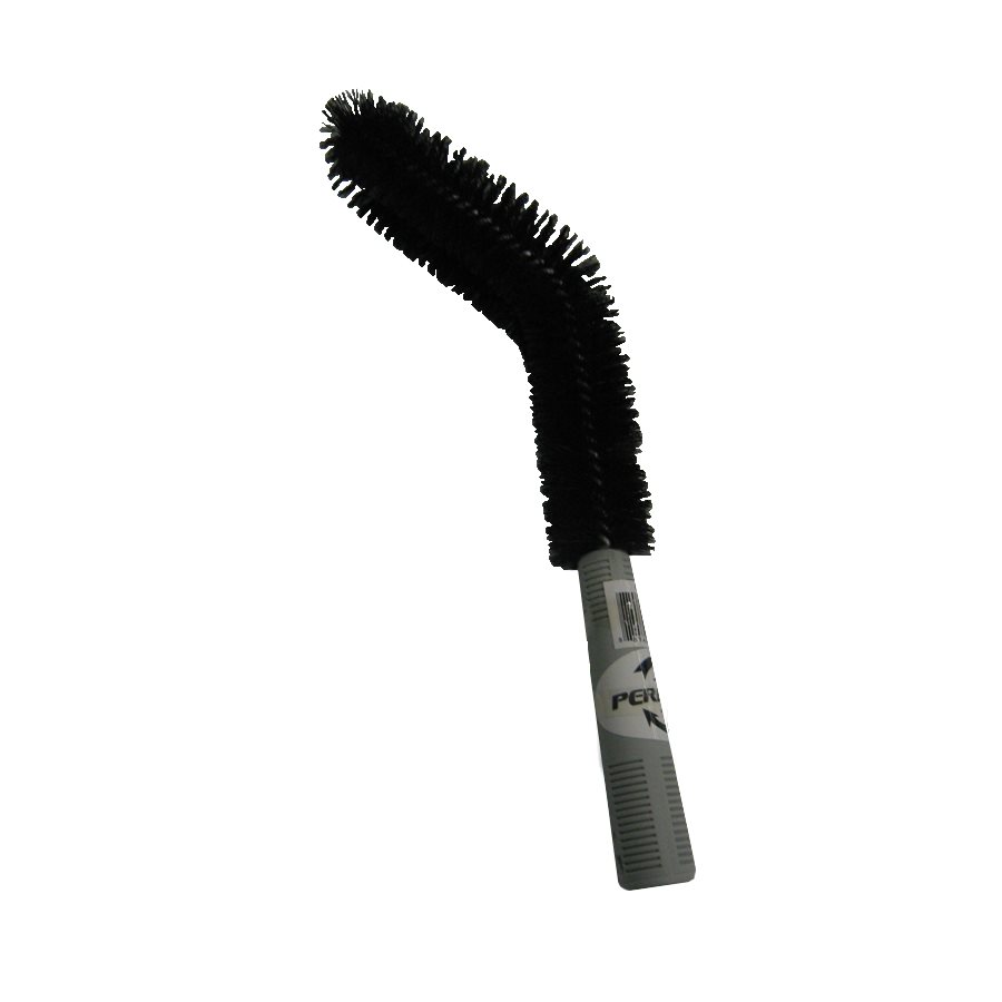 Curved hose brush 