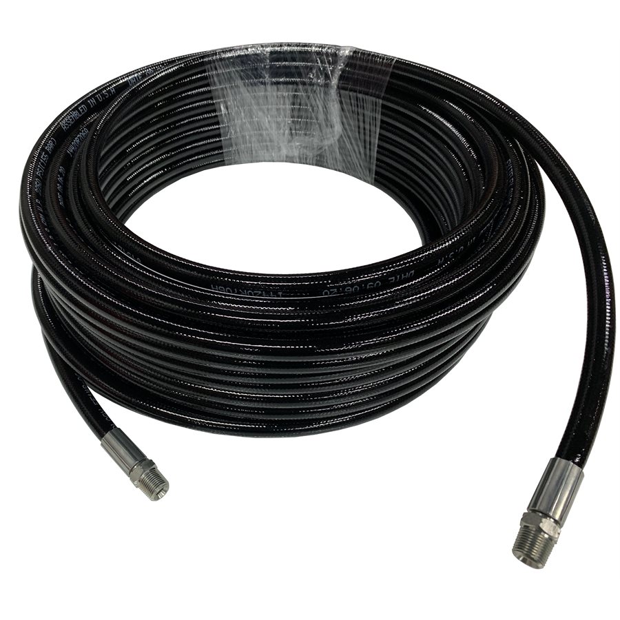 [100R7] Boyau à drain noir