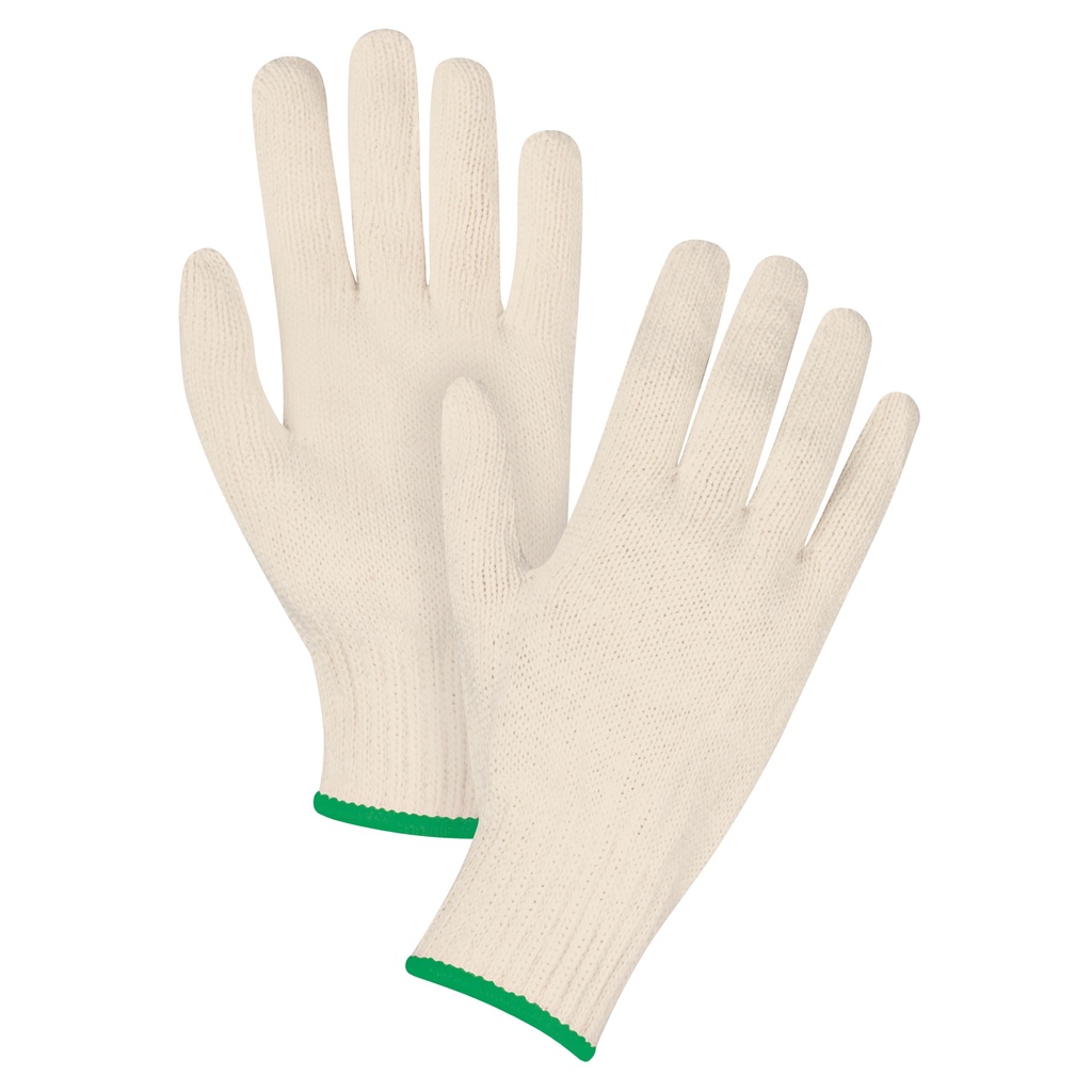 [473-6040] Gants en tricot cotton/polyester