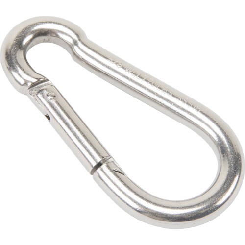 Mousqueton  3/8" acier inoxidable