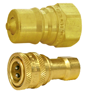 Shut-off "Quick" connector