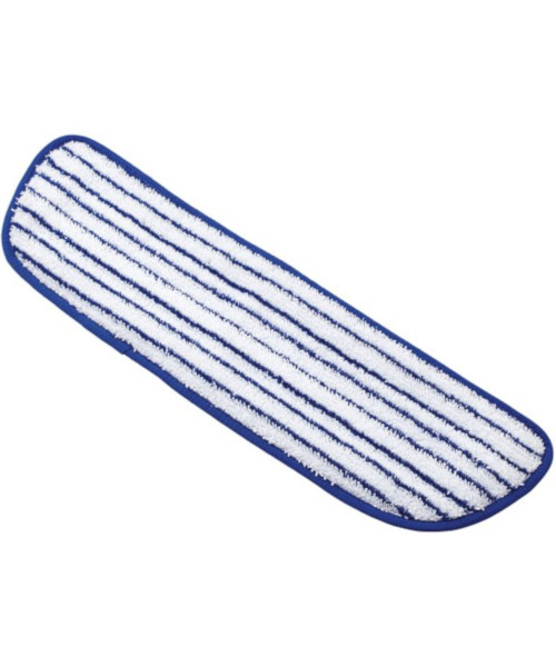 Tampon à cirer en microfibres de 18'' blanc