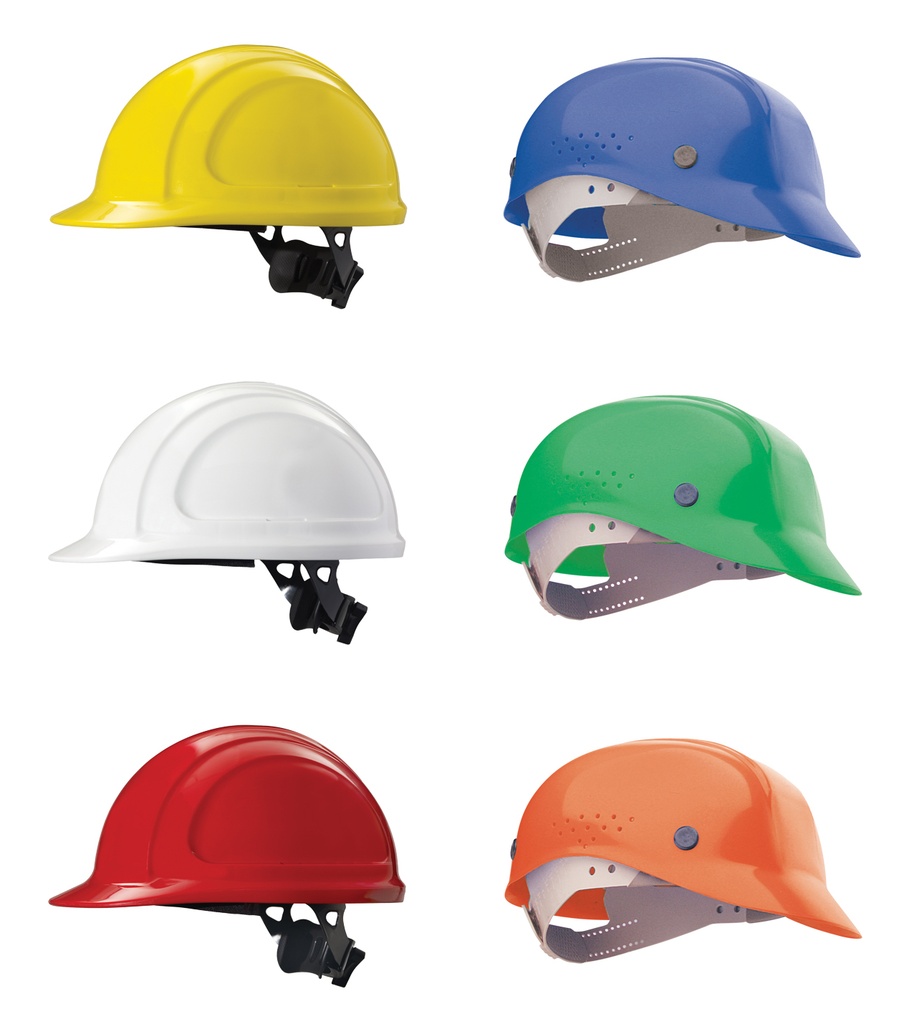 [2427328-667W] Casque de sécurité (Casque antichoc, Blanc)