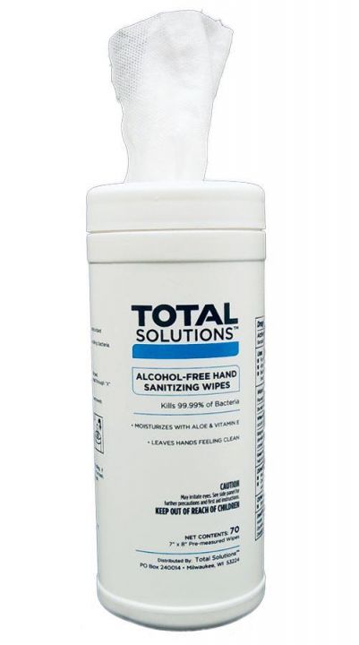 [1445] Alcohol-free disinfectant wipes