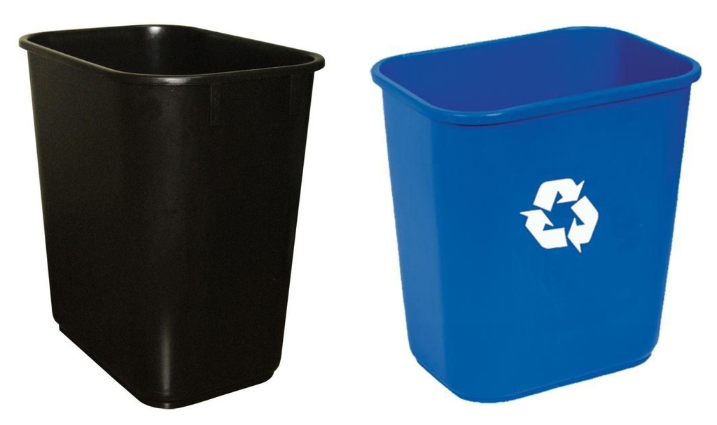 27 liter trash can