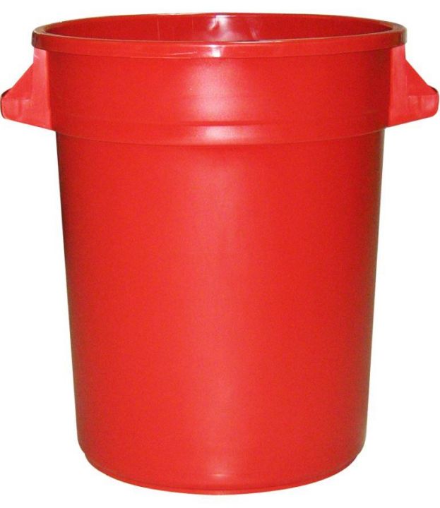 [76823553-32-RD] Poubelle 32 Gallon (Rouge)