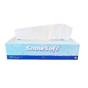 Snowsoft tissues - 2 ply virgin paper - 30 boxes of 100 sheets