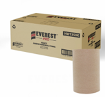 Recycled hand towels - 1 ply - Kraft - 12 rolls of 350'