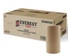 Papier à main recyclé - 1 épaisseur - Kraft - 12 rouleaux de 205'