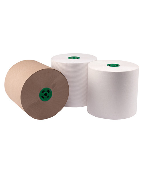 [727437-M-BR-775] Papier à main moka 775'/rouleau