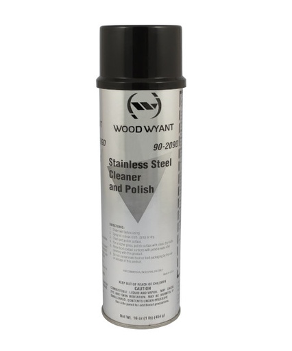 [90209D] Aerosol stainless steel cleaner
