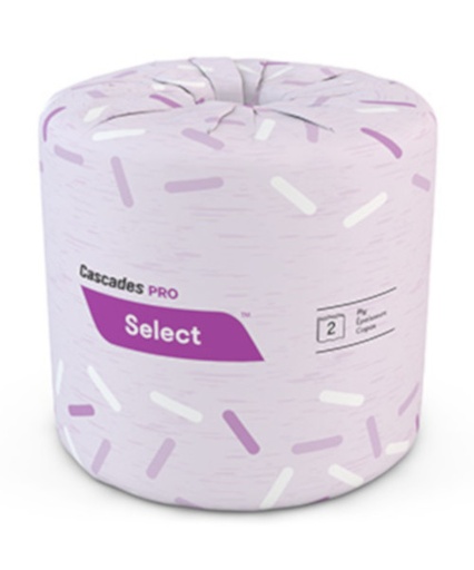 [727437-H-B-RI-2P] Toilet paper 2 ply individual roll
