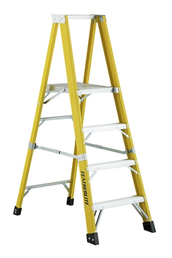 Featherlite platform stepladder
