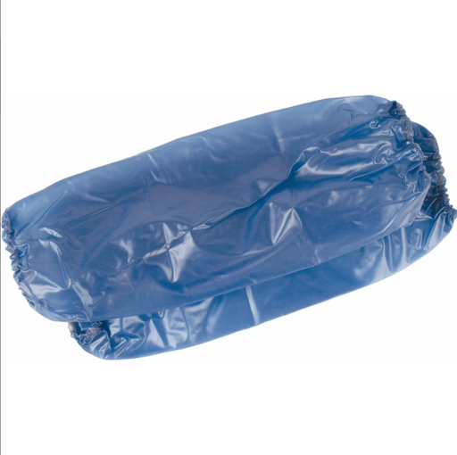 [6262438858] Manchons vinyle bleu, 18"