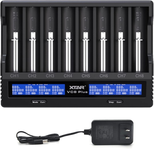 CHARGEUR MULTI POUR BATTERIE RECHARGEABLE 5000MAH 3.7V NCR
