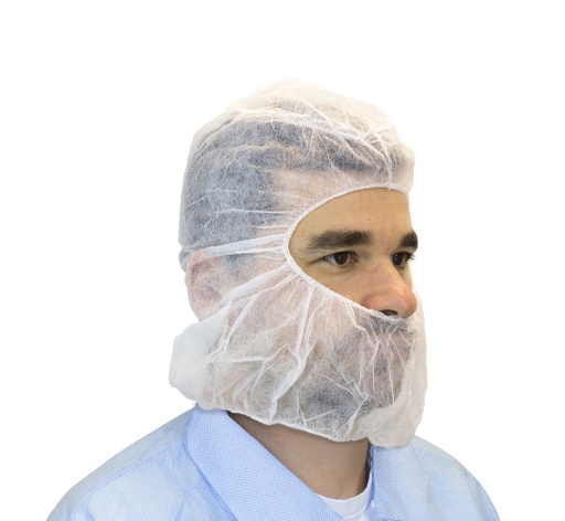 [2246853-1000] Disposable white hood